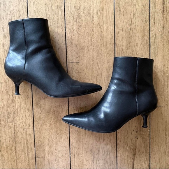 Rachel Zoe Black Heeled Boots - Picture 5 of 6